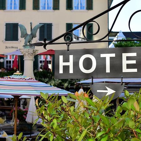 Romantik Hotel Schwan Horgen Buitenkant foto