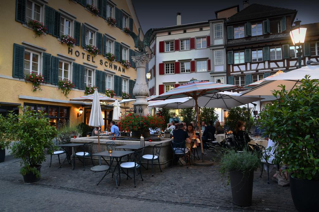 Romantik Hotel Schwan Horgen Buitenkant foto