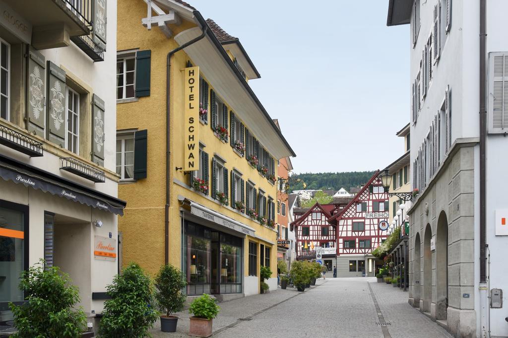 Romantik Hotel Schwan Horgen Buitenkant foto
