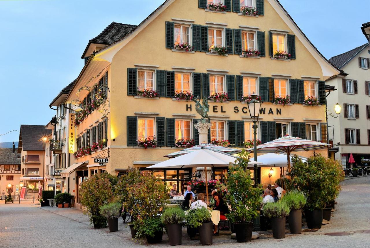 Romantik Hotel Schwan Horgen Buitenkant foto