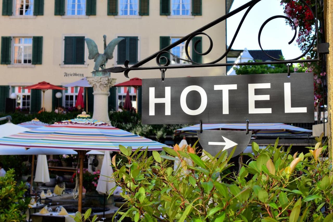 Romantik Hotel Schwan Horgen Buitenkant foto